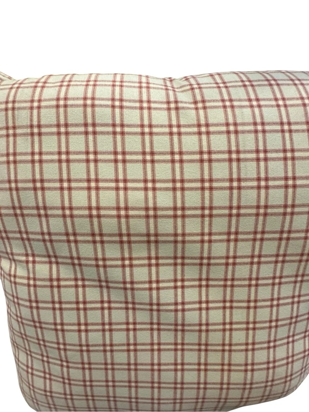 Set of 2 Red Plaid 20